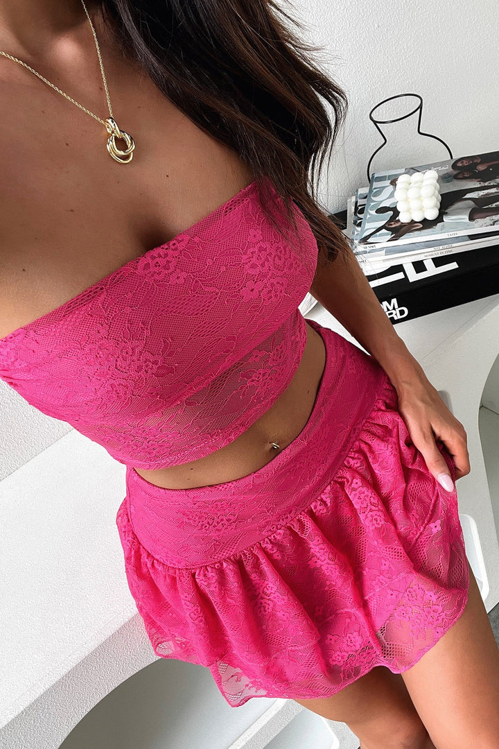 Annabelle Top - Pembe