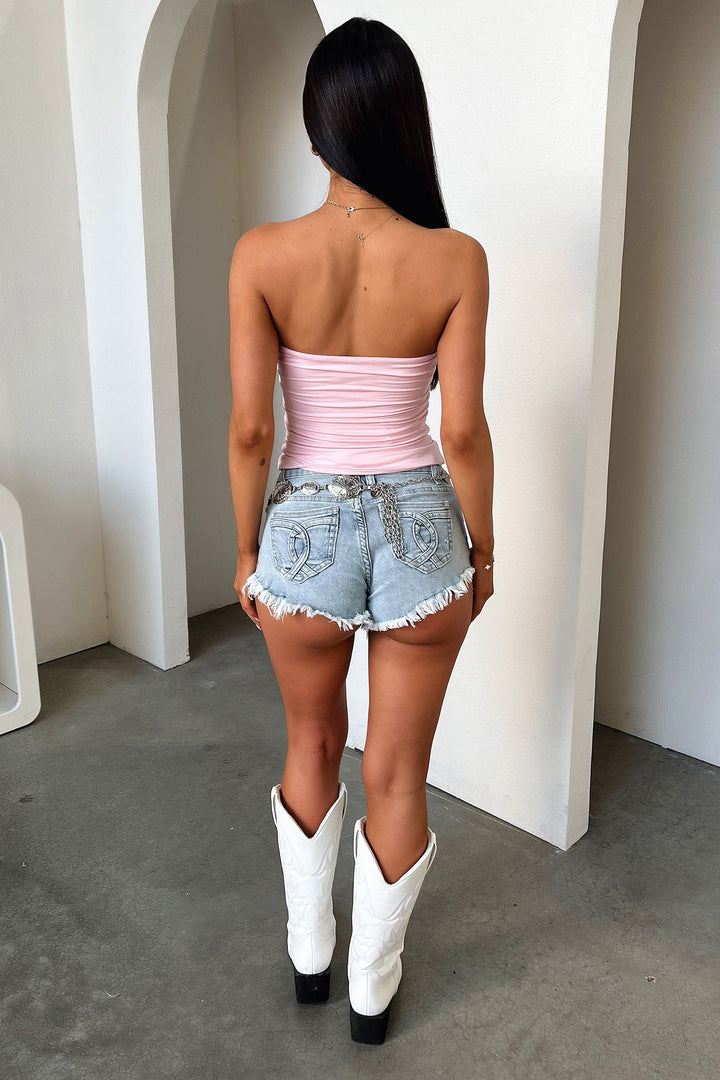 Myah Top - Pembe