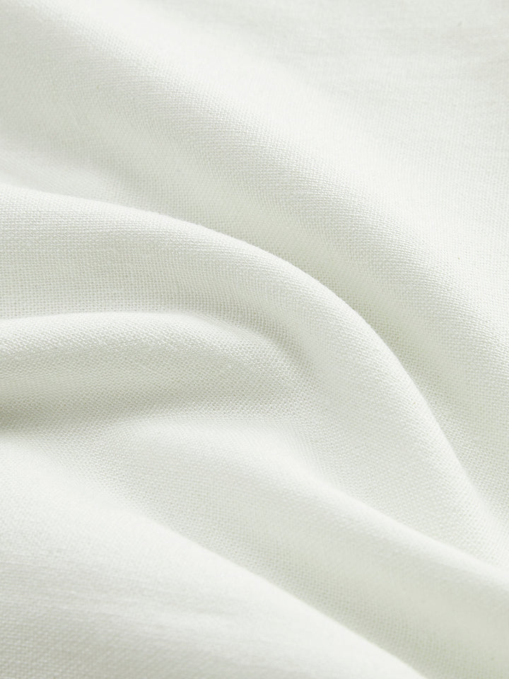 Kuş Gözü Detaylı Mini Elbise – Ekru