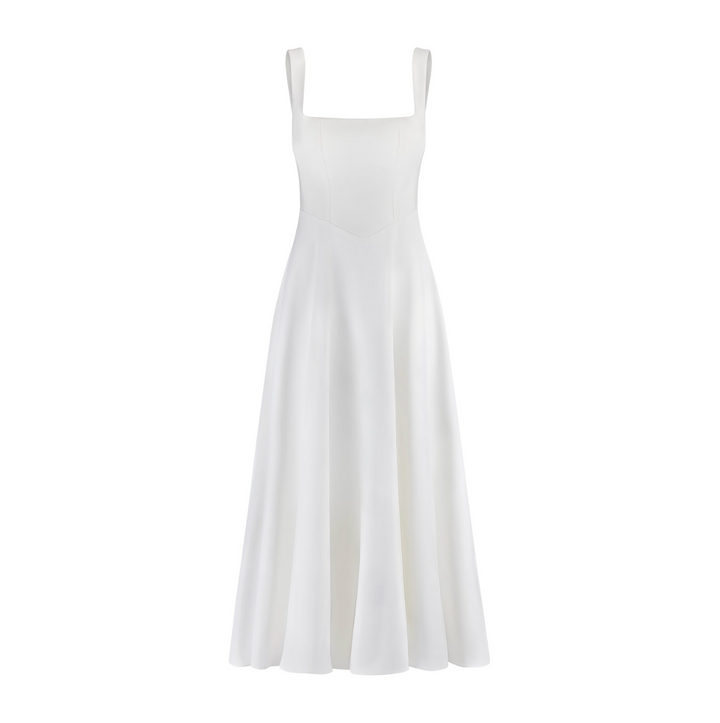 Prella White Elbise