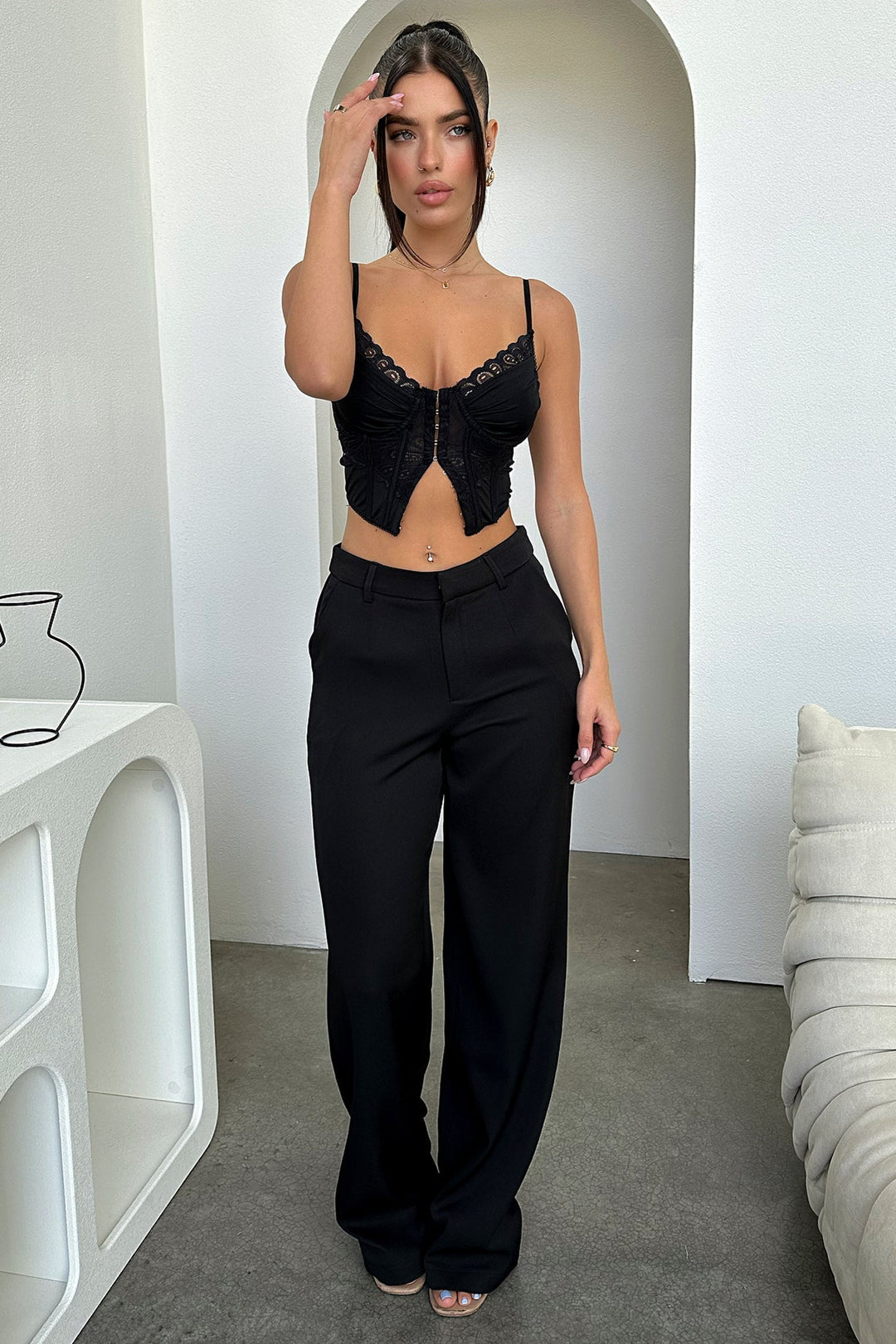 Joelle Top - Siyah