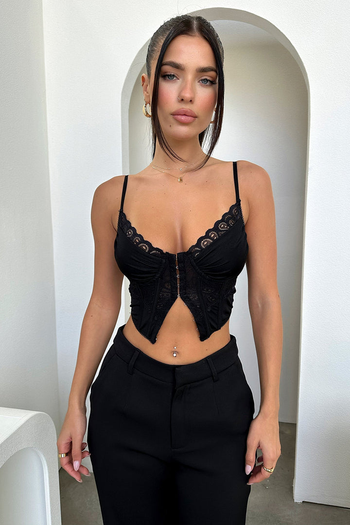 Joelle Top - Siyah