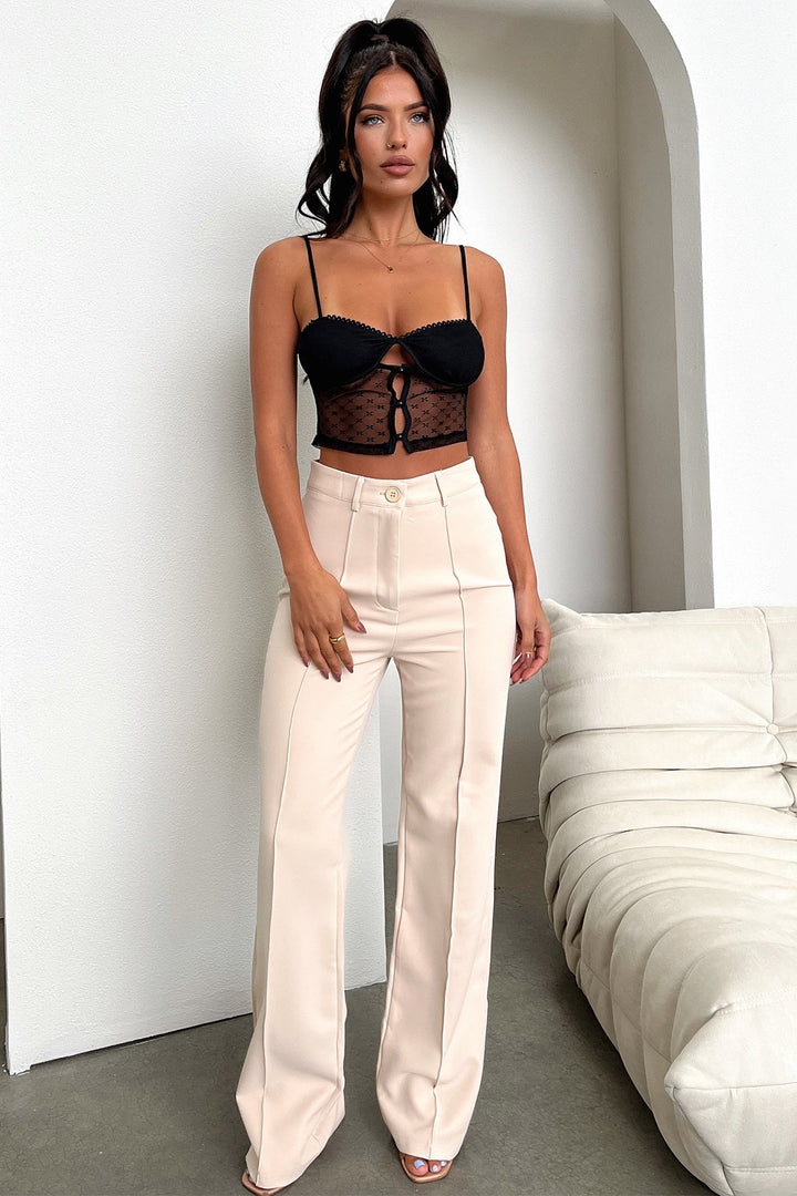 Kacey Crop - Siyah