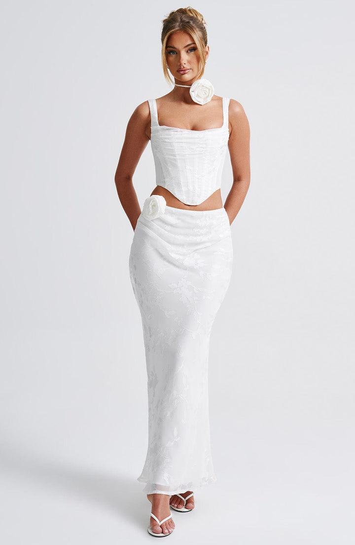 Eliza Maxi Etek - Fildişi