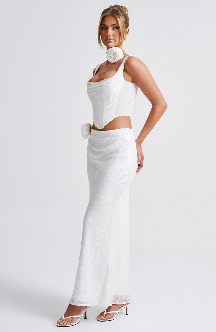 Eliza Maxi Etek - Fildişi