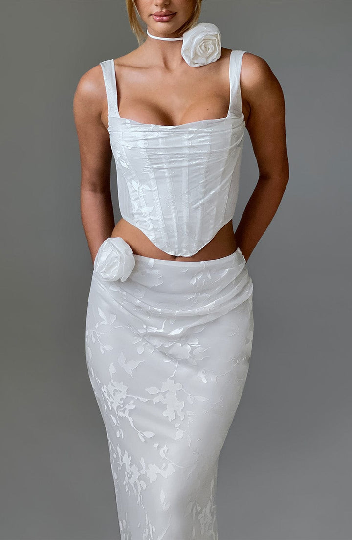 Eliza Maxi Etek - Fildişi