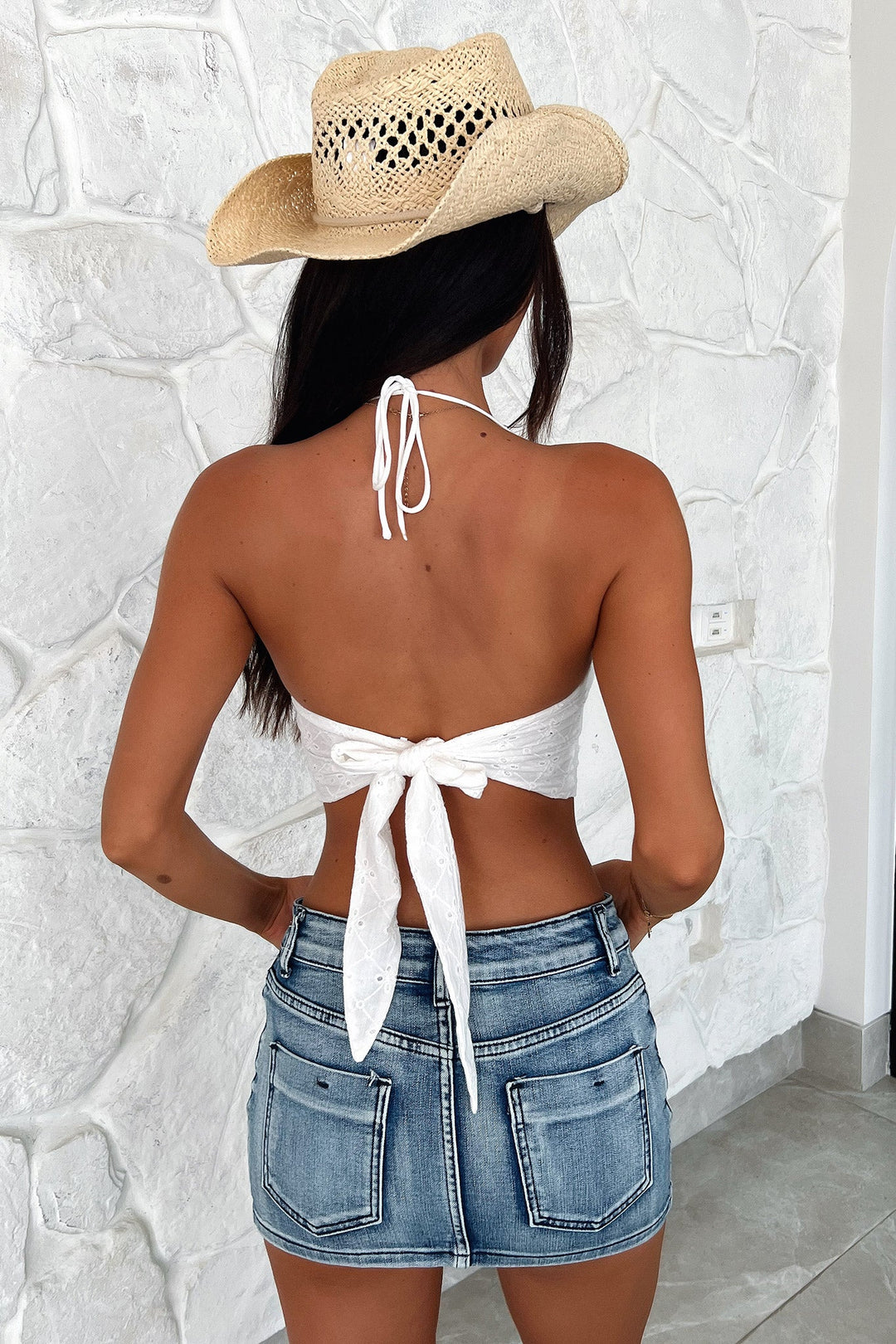 Evianna Top - Beyaz