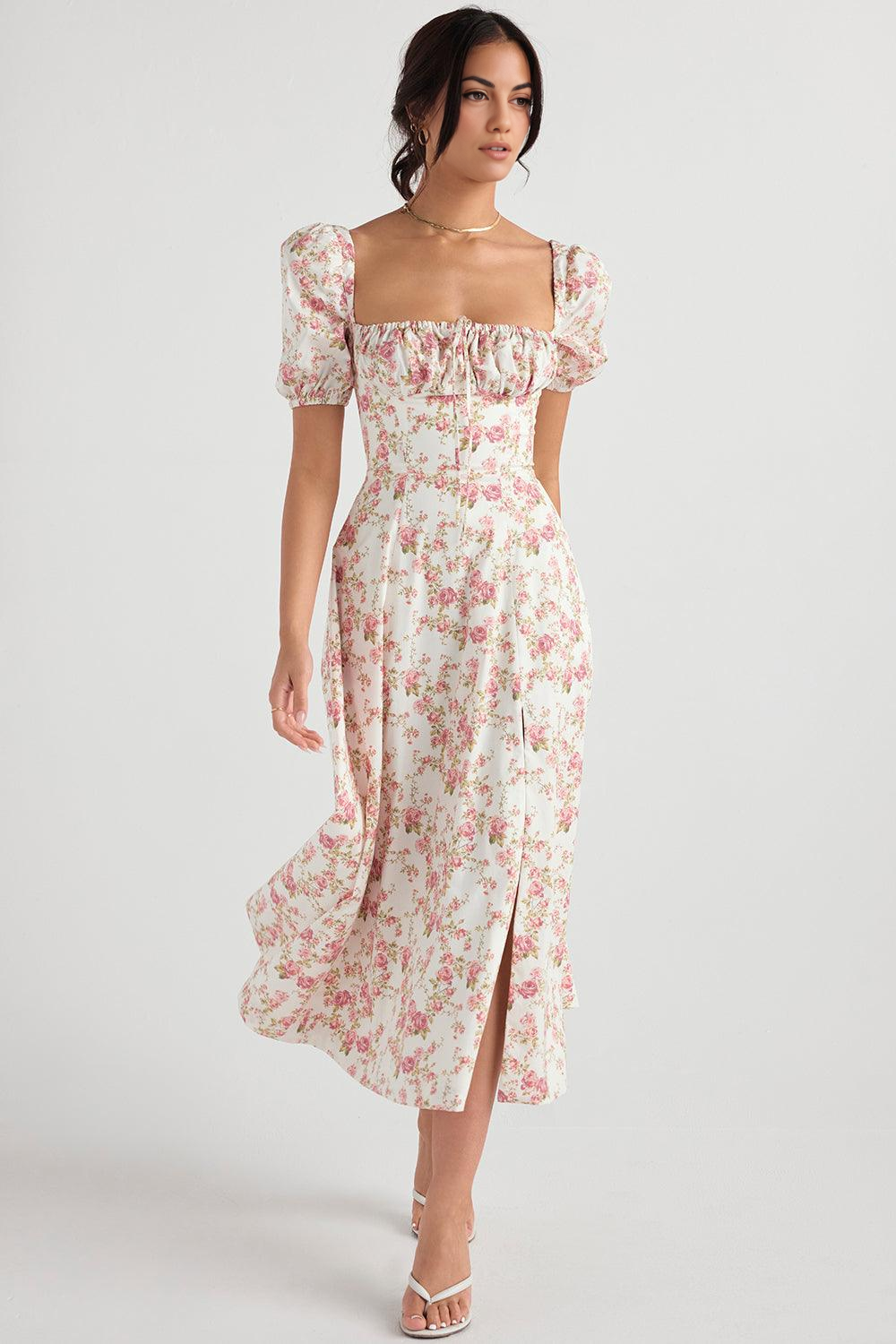 Bustier Gipeli Midi Elbise