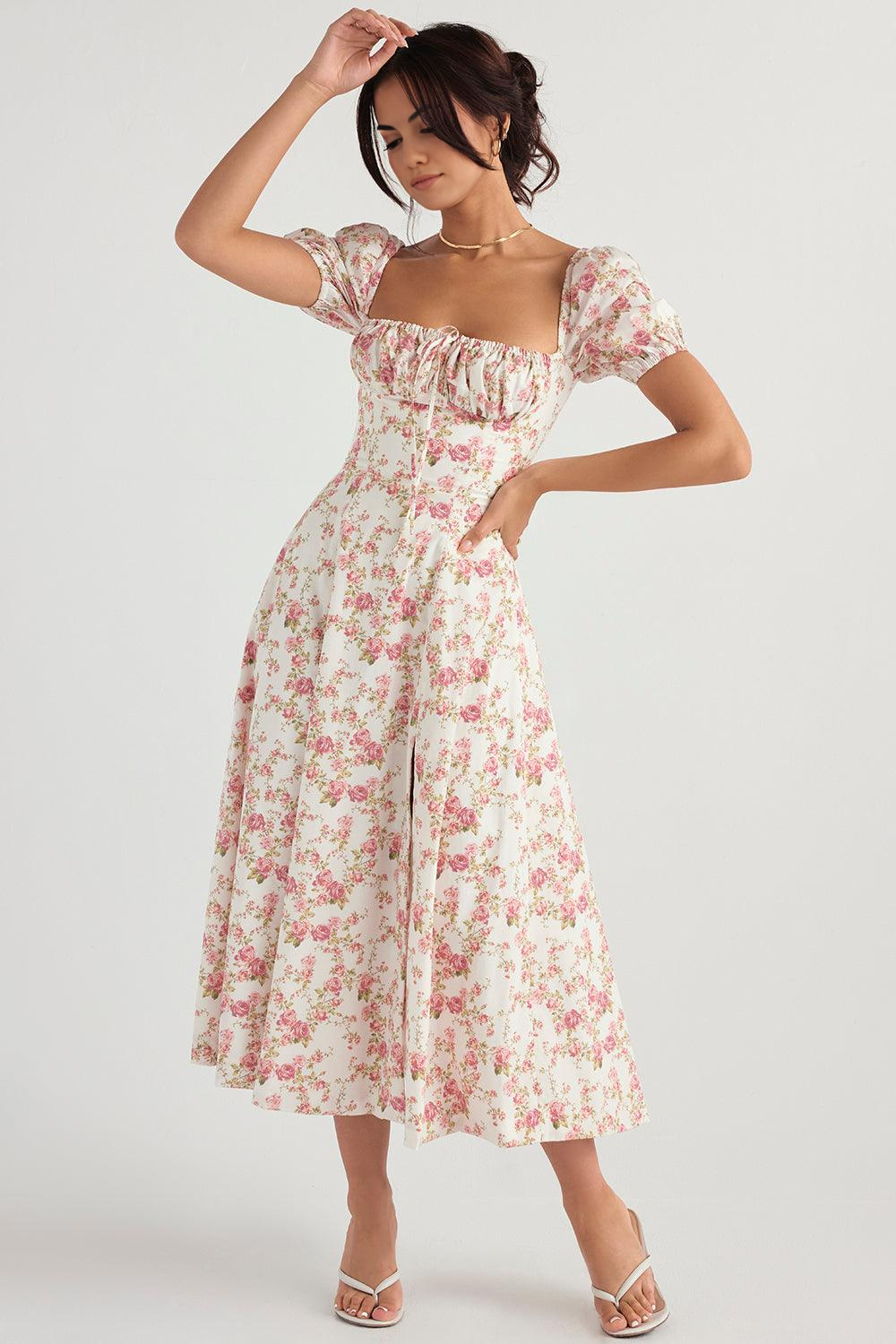 Bustier Gipeli Midi Elbise