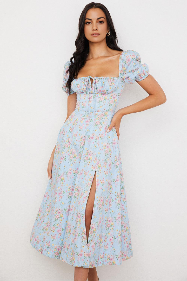 Bustier Gipeli Midi Elbise