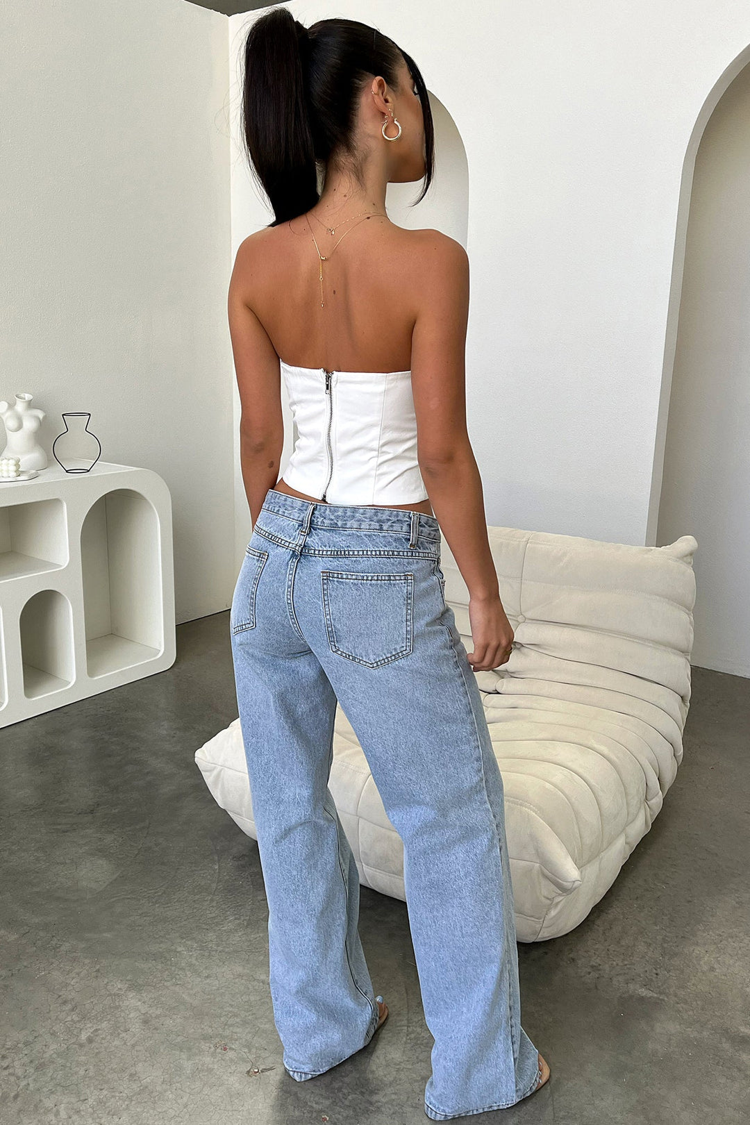 Lane Corset - Beyaz
