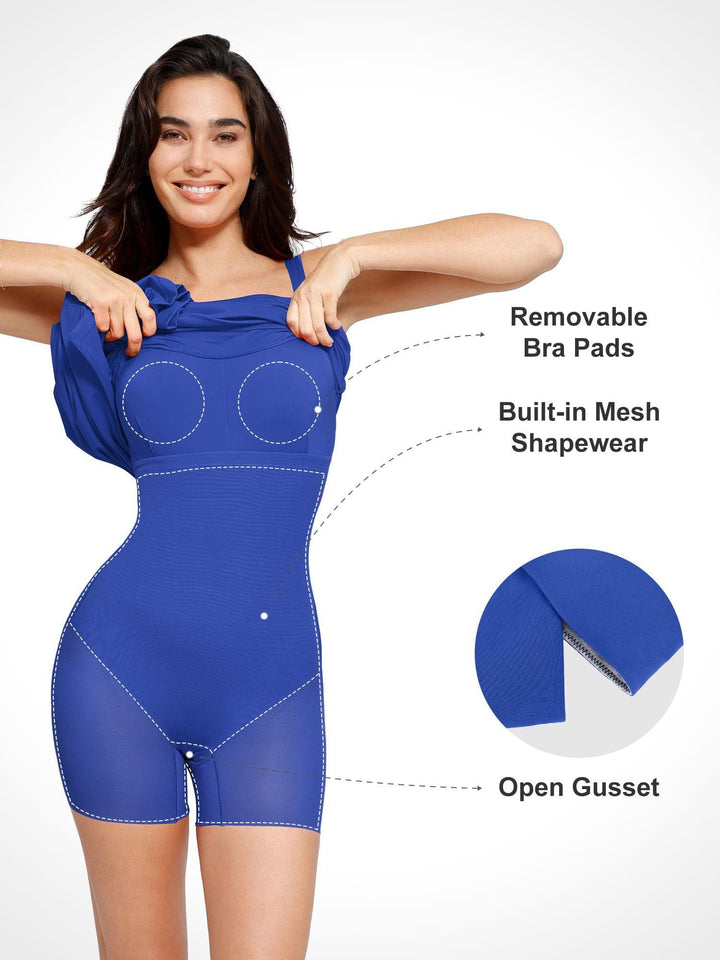 StyleEase Sırt Dekolteli Tulum