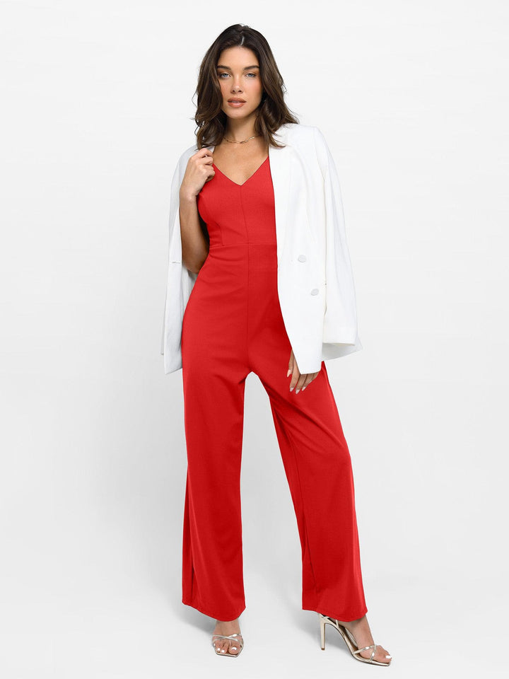 StyleEase Sırt Dekolteli Tulum