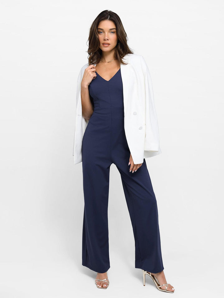 StyleEase Sırt Dekolteli Tulum
