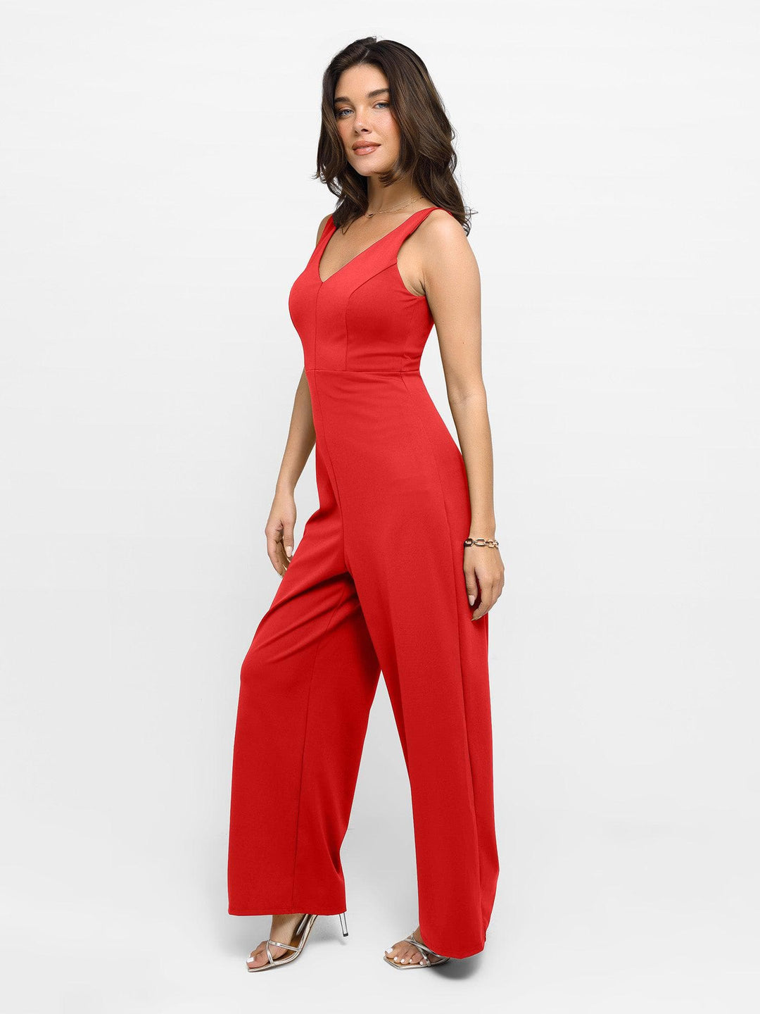 StyleEase Sırt Dekolteli Tulum