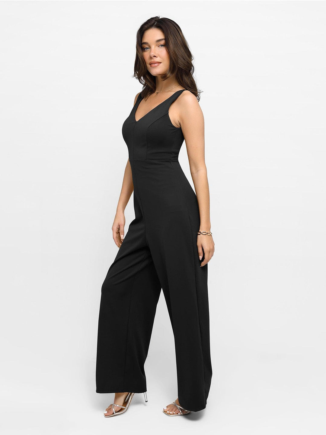 StyleEase Sırt Dekolteli Tulum