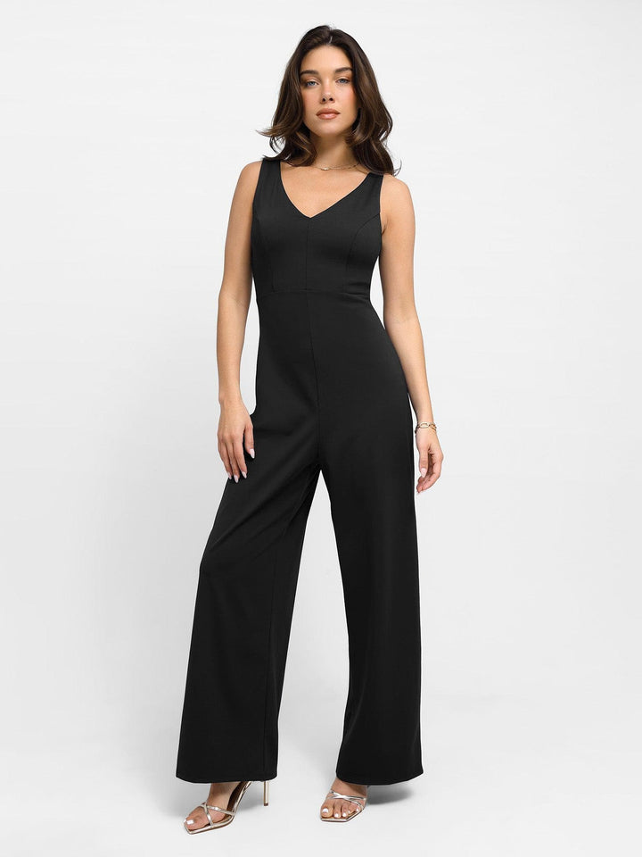 StyleEase Sırt Dekolteli Tulum