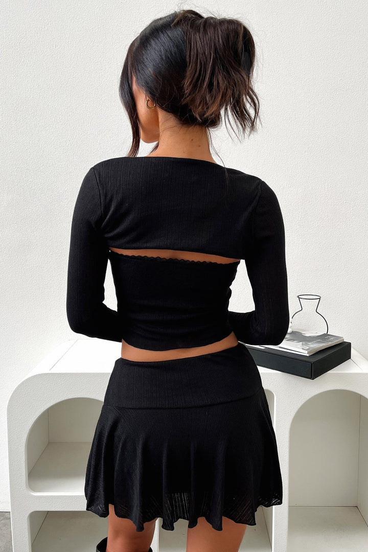 Pyper Crop - Siyah