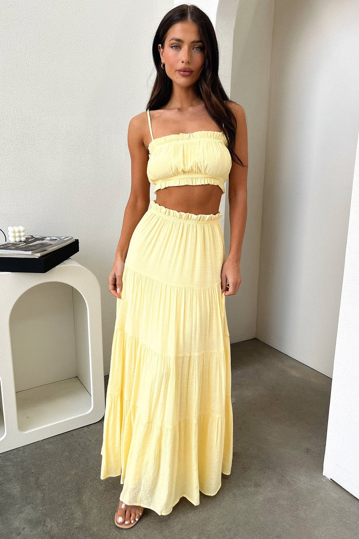 Selina Crop - Sarı