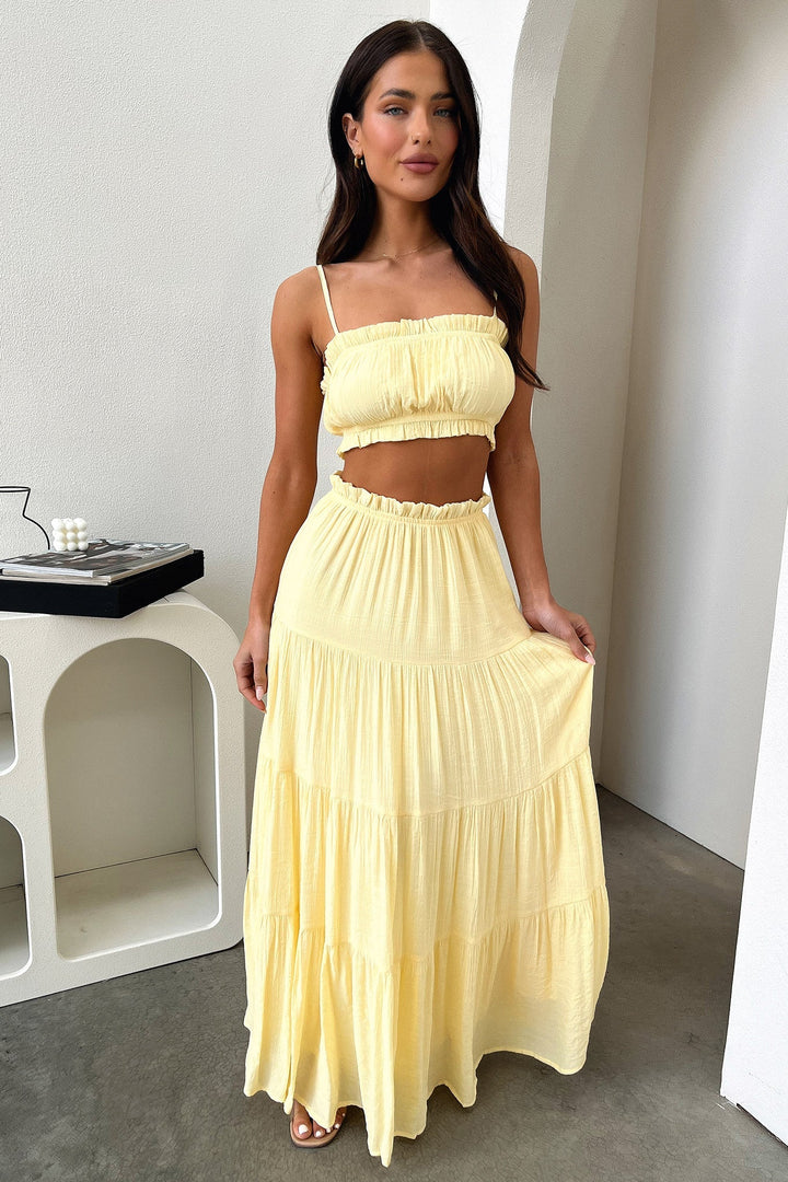 Selina Crop - Sarı