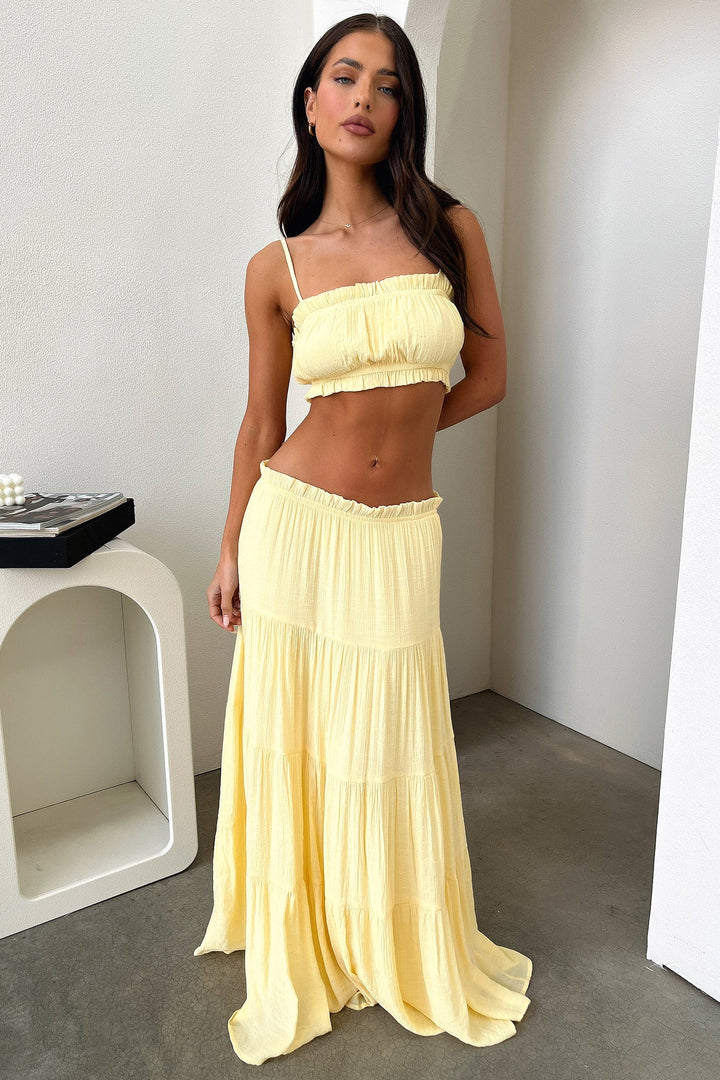 Selina Crop - Sarı