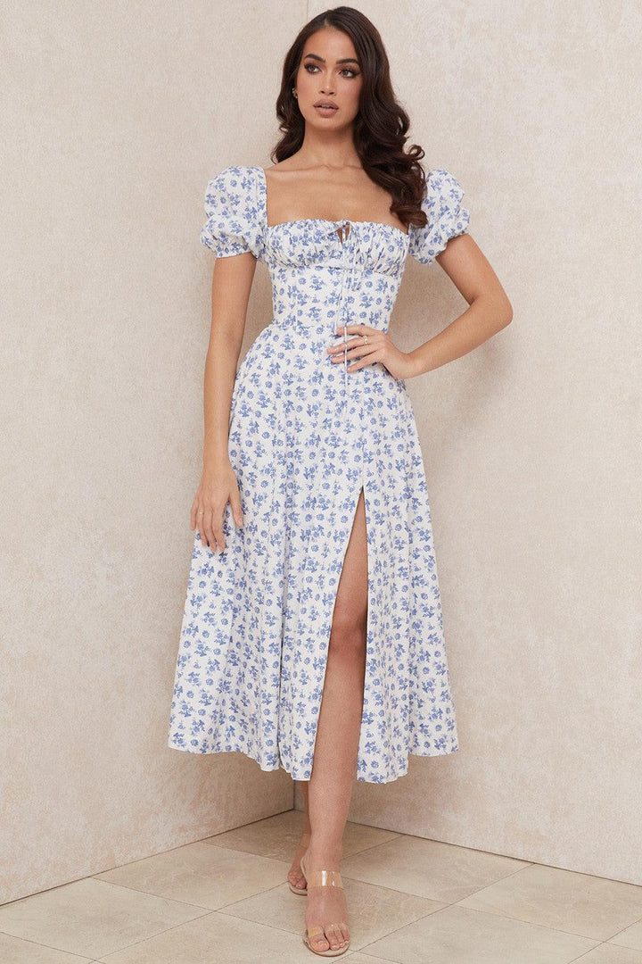 Bustier Gipeli Midi Elbise