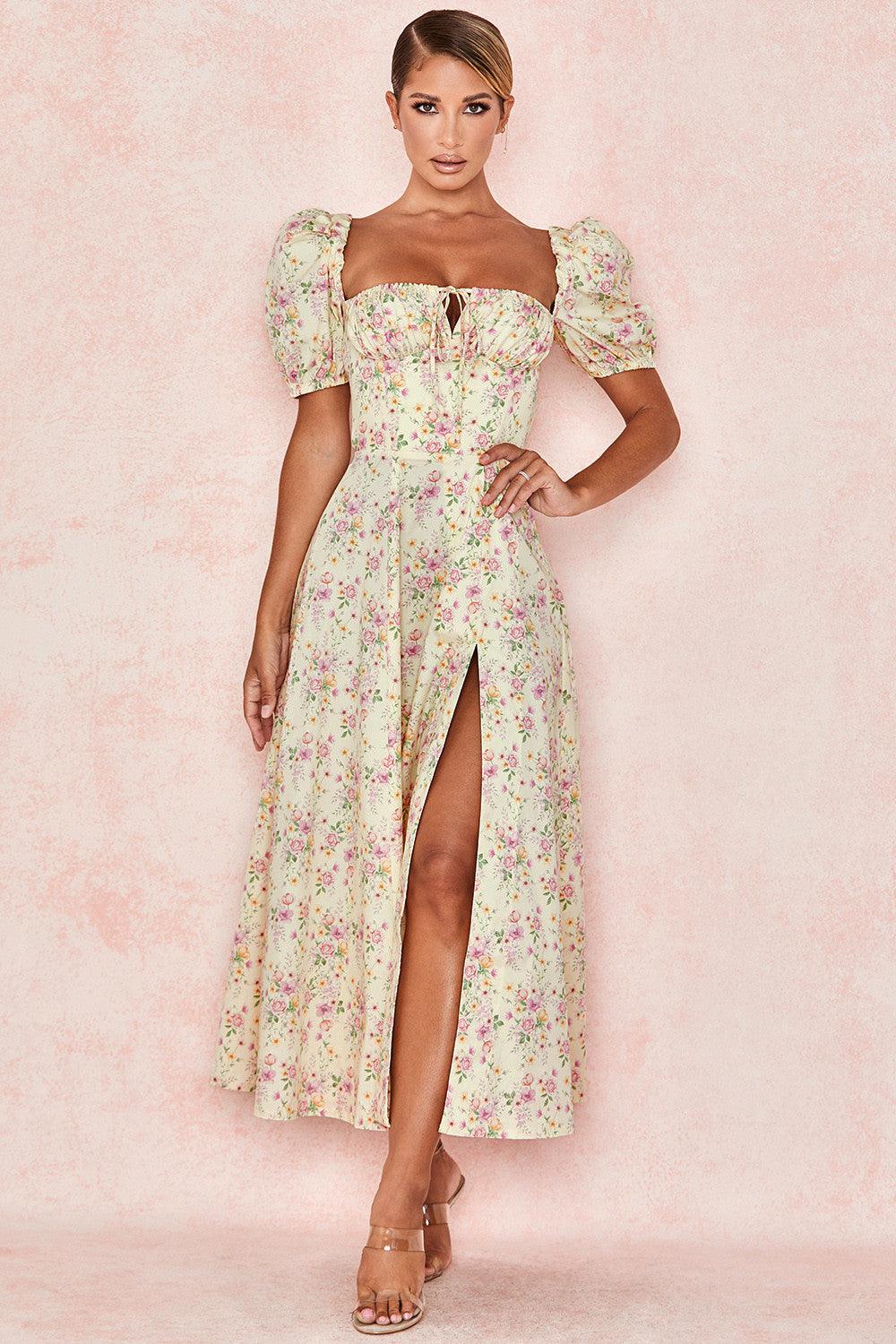 Bustier Gipeli Midi Elbise