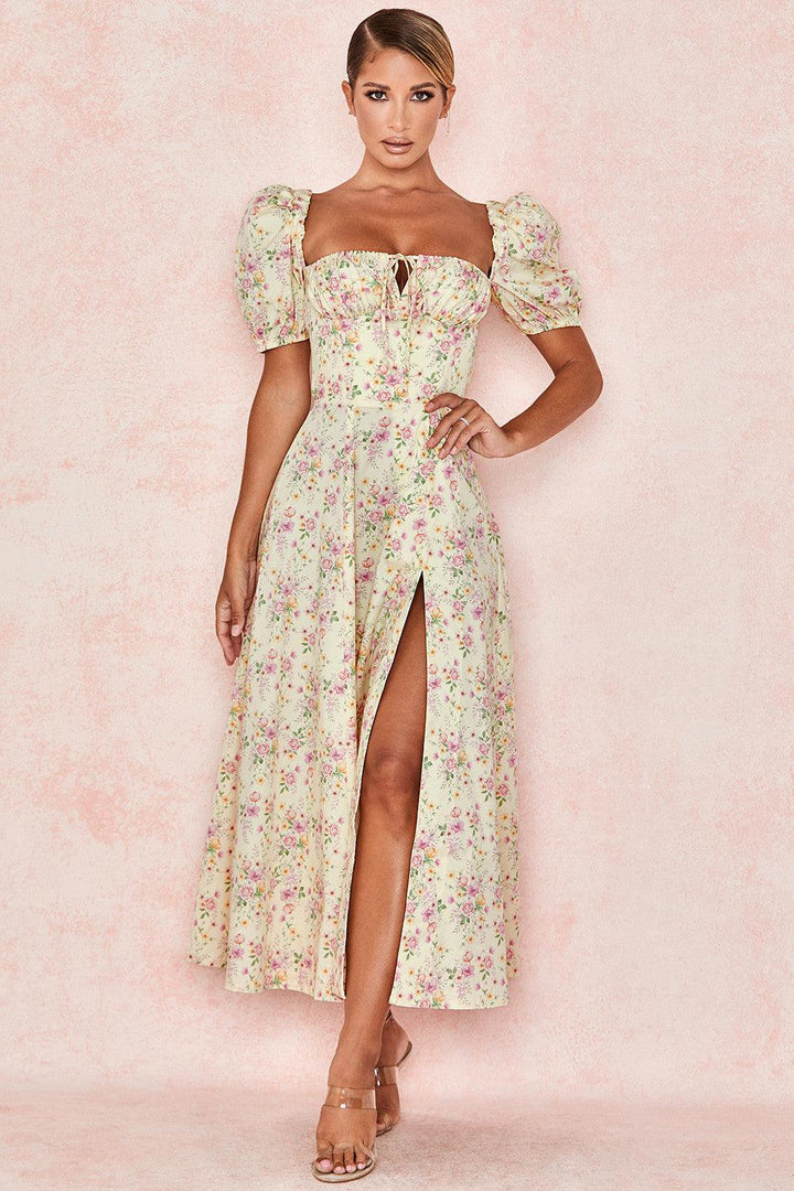Bustier Gipeli Midi Elbise