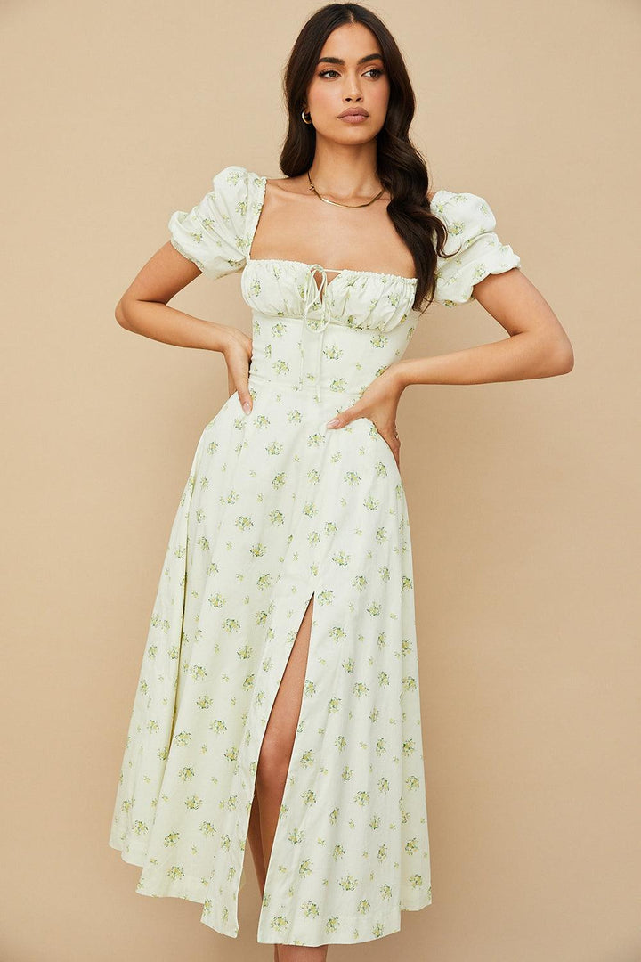 Bustier Gipeli Midi Elbise