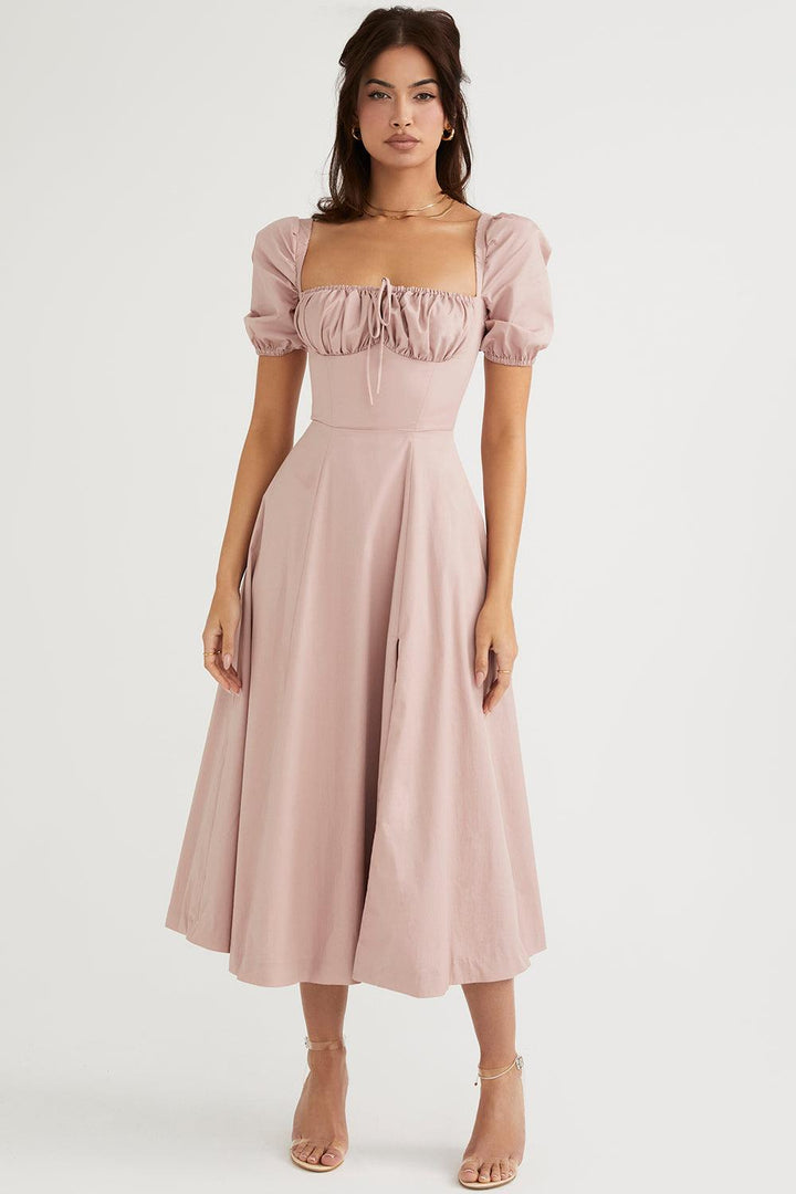 Bustier Gipeli Midi Elbise