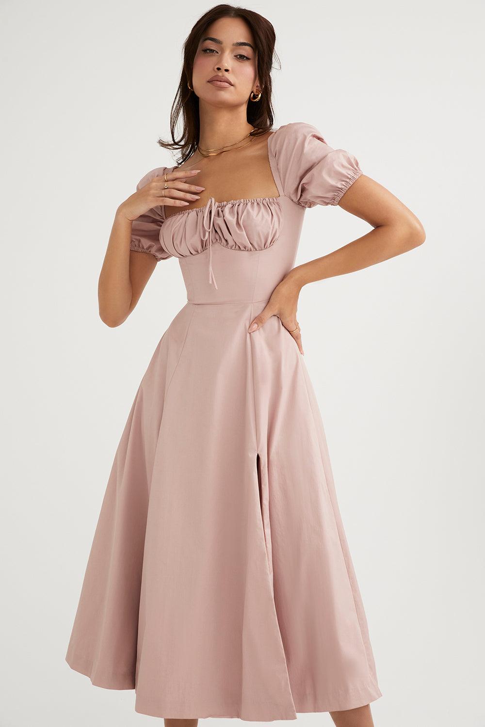 Bustier Gipeli Midi Elbise