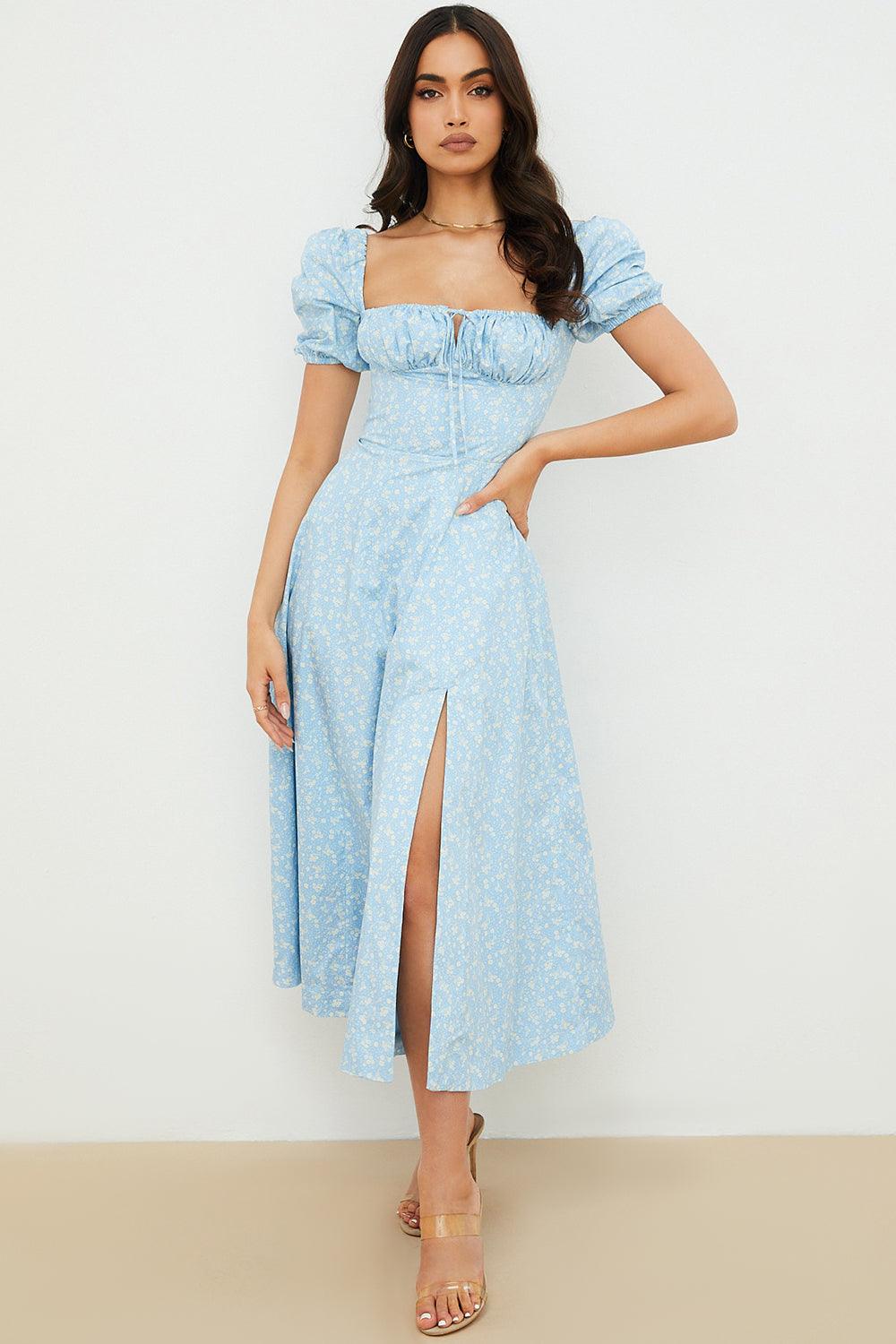 Bustier Gipeli Midi Elbise