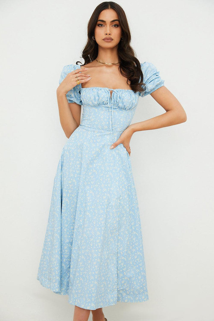 Bustier Gipeli Midi Elbise