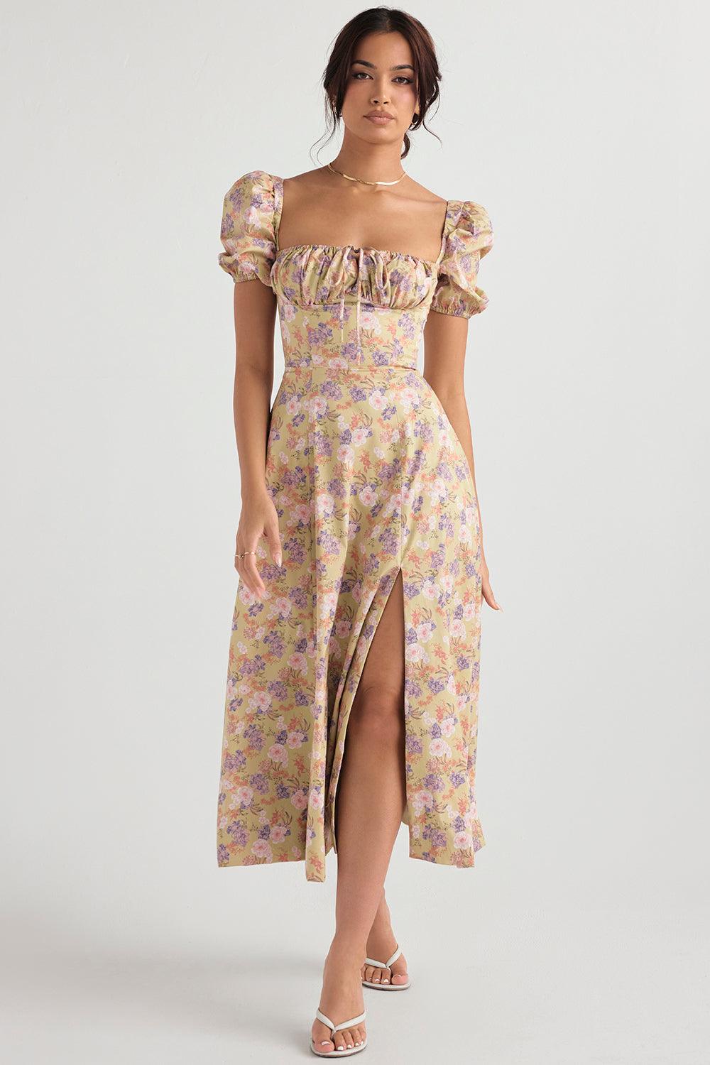 Bustier Gipeli Midi Elbise