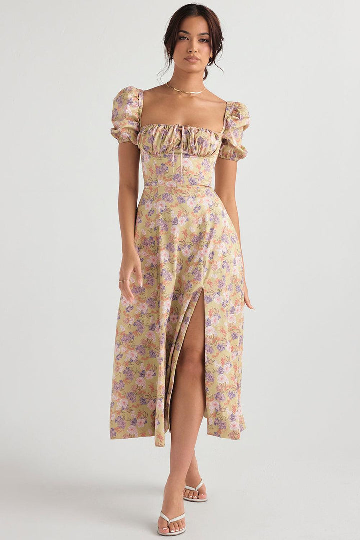Bustier Gipeli Midi Elbise