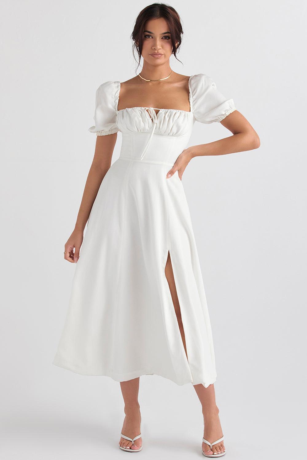Bustier Gipeli Midi Elbise