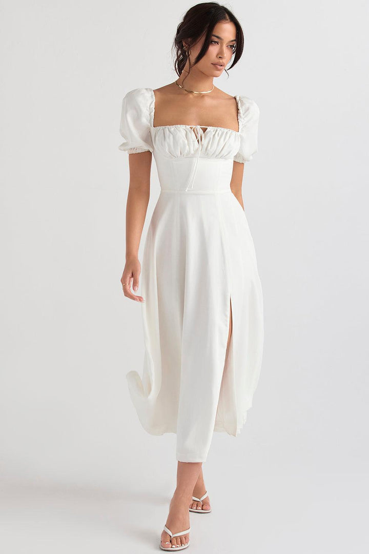 Bustier Gipeli Midi Elbise